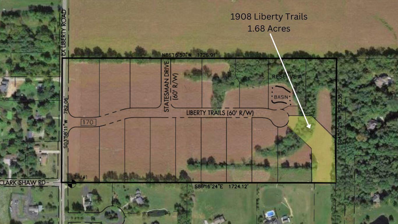 1908 Liberty Trails, 224030004, Powell, Residential Land,  for sale, Nathaniel Hall, Keller Williams Consultants Realty